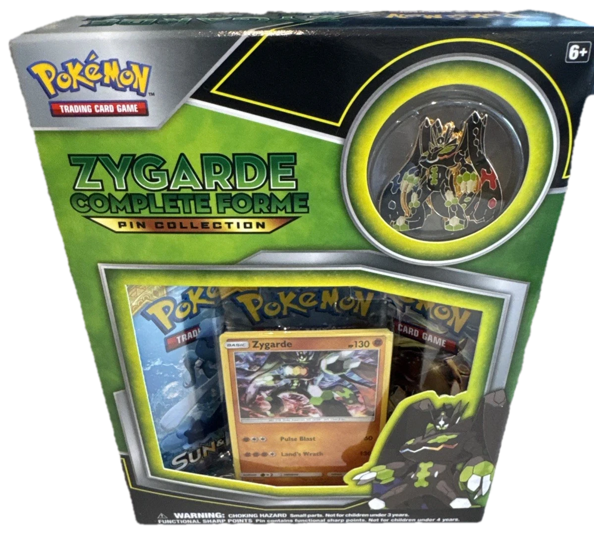 Zygarde Complete Forme Pin Collection Collection Box