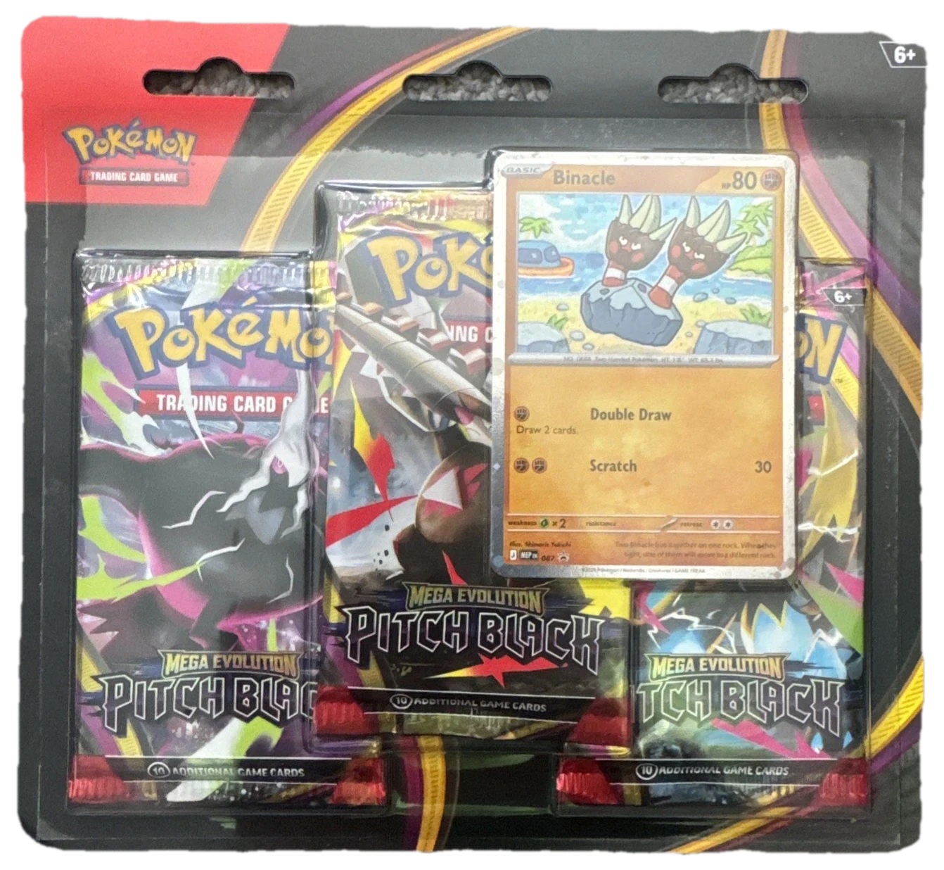 Pitch Black Triple Booster Blister Blister Multipack