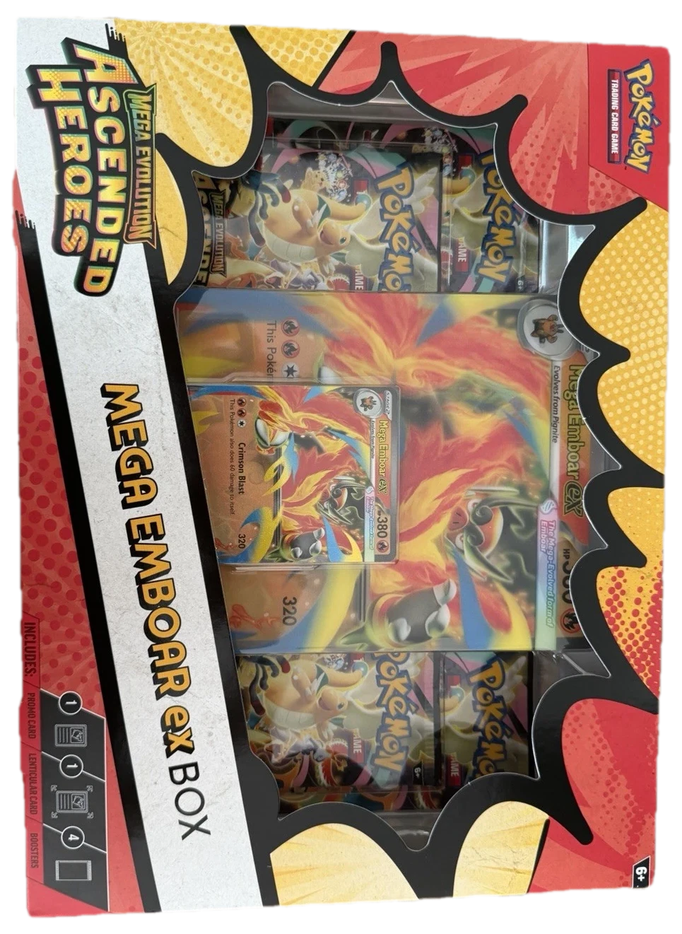 Mega Evolution Mega Emboar Box Collection Box