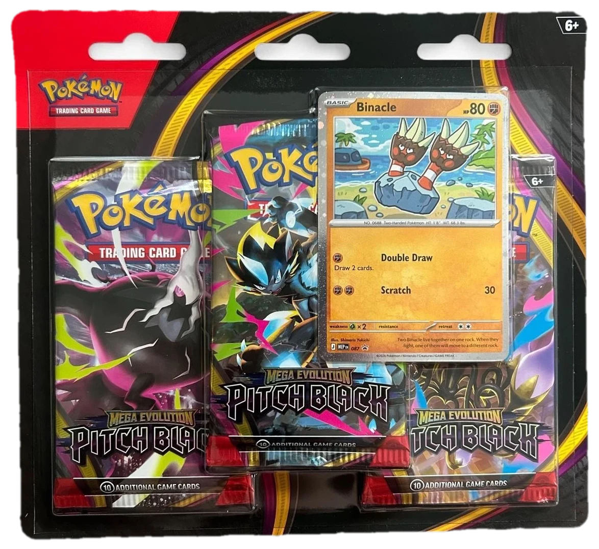 Pitch Black Blister Multipack