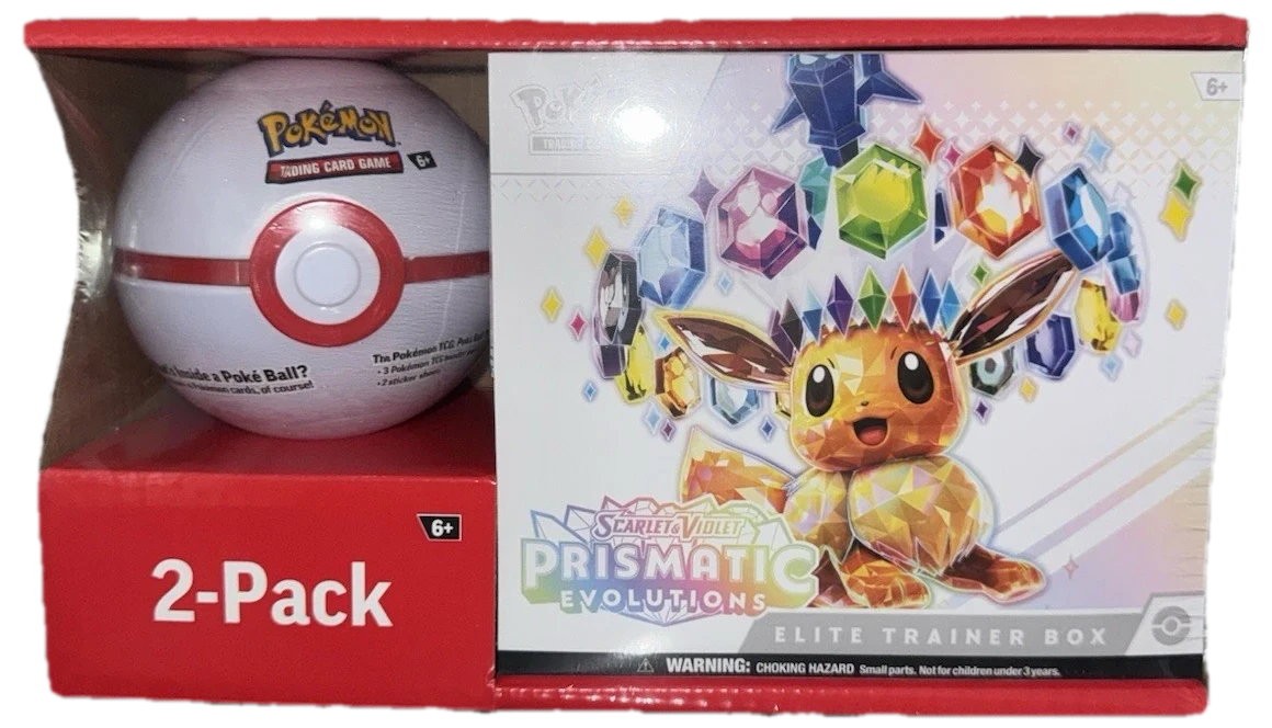 Prismatic Evolutions Bundle Collection Box