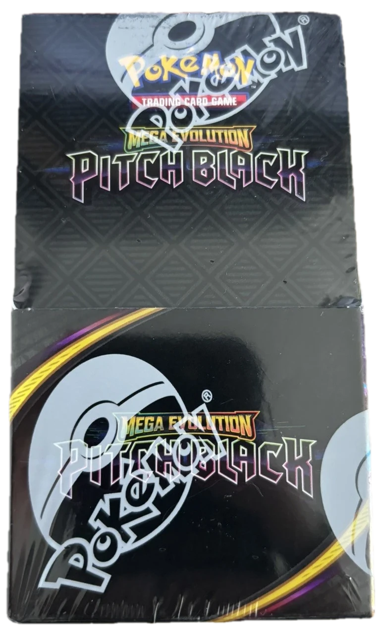 Mega Evolution Pitch Black Half Booster Box