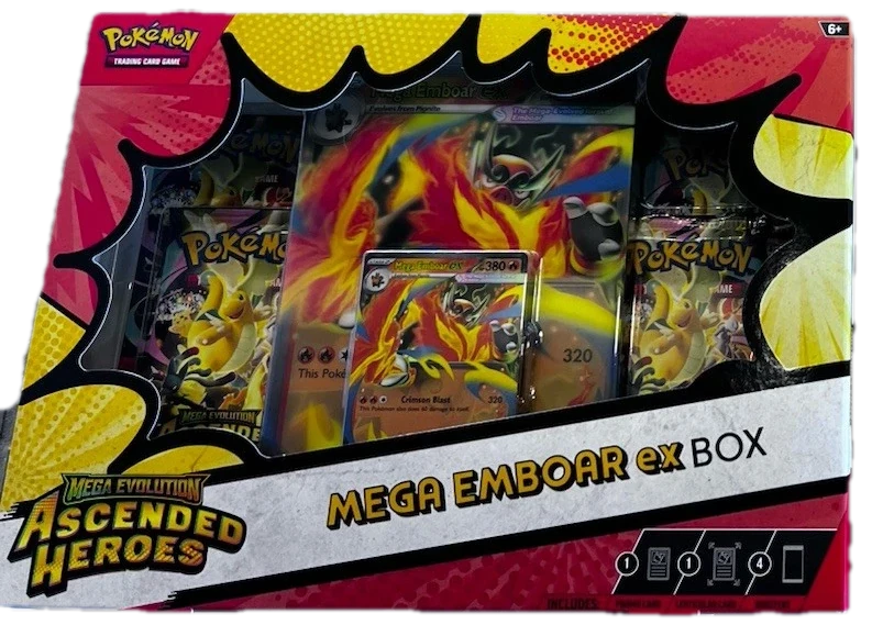 Mega Evolution Ascended Heroes Collection Case Collection Box