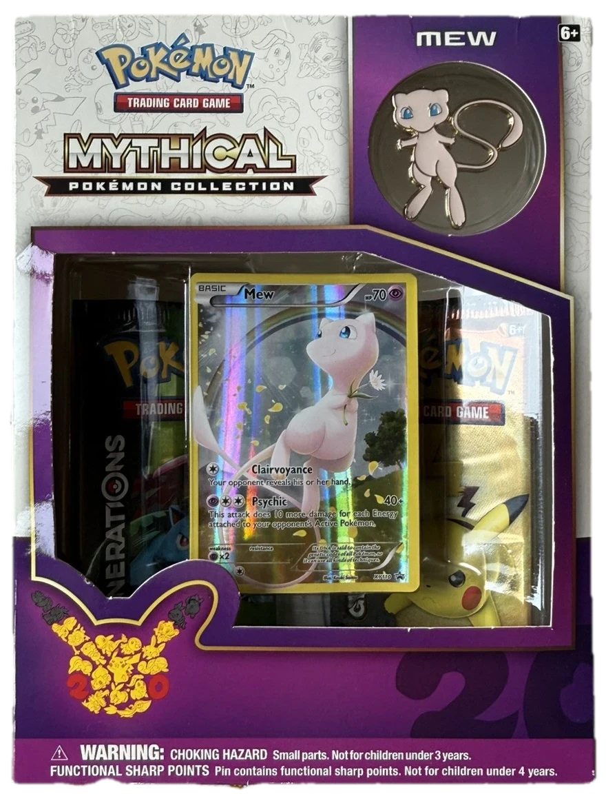 Generations Mew Mythical Pokémon Collection Collection Box