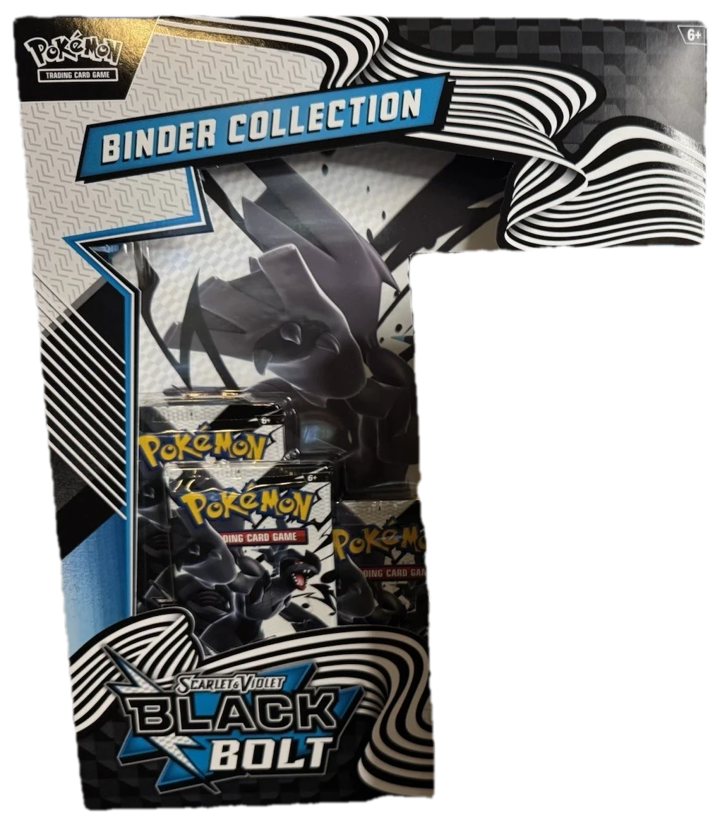 Black Bolt Binder Collection And Black & White Flare Poster Collection Bundle Collection Box