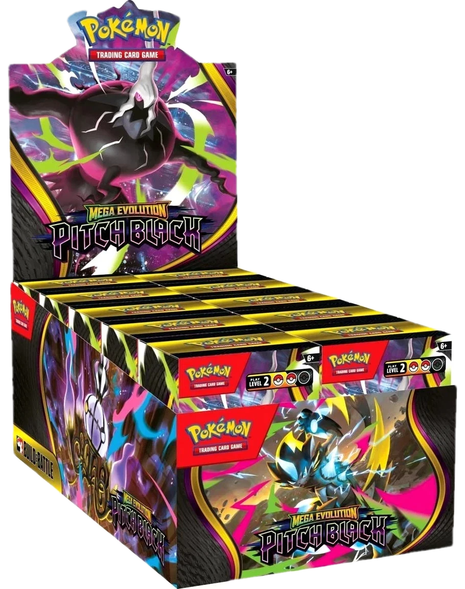 Pitch Black Build & Battle Display Collection Box