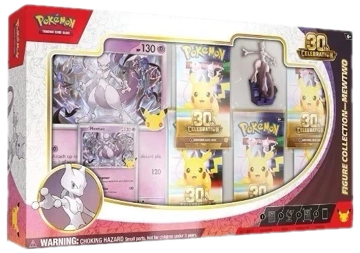 30th Anniversary Celebrations Figure Collection Mewtwo Collection Box