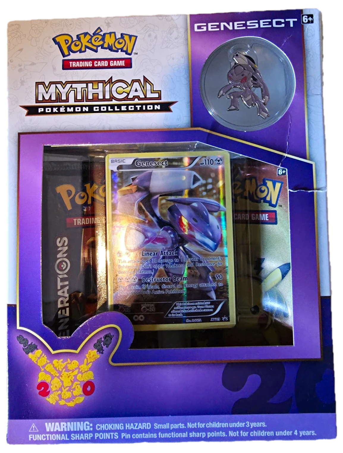 Generations Mythical Pokémon Collection Genesect Collection Box