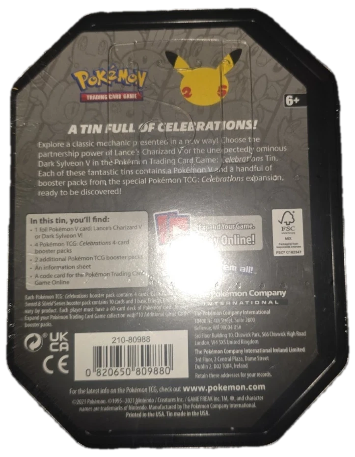 Celebrations Tin Tin