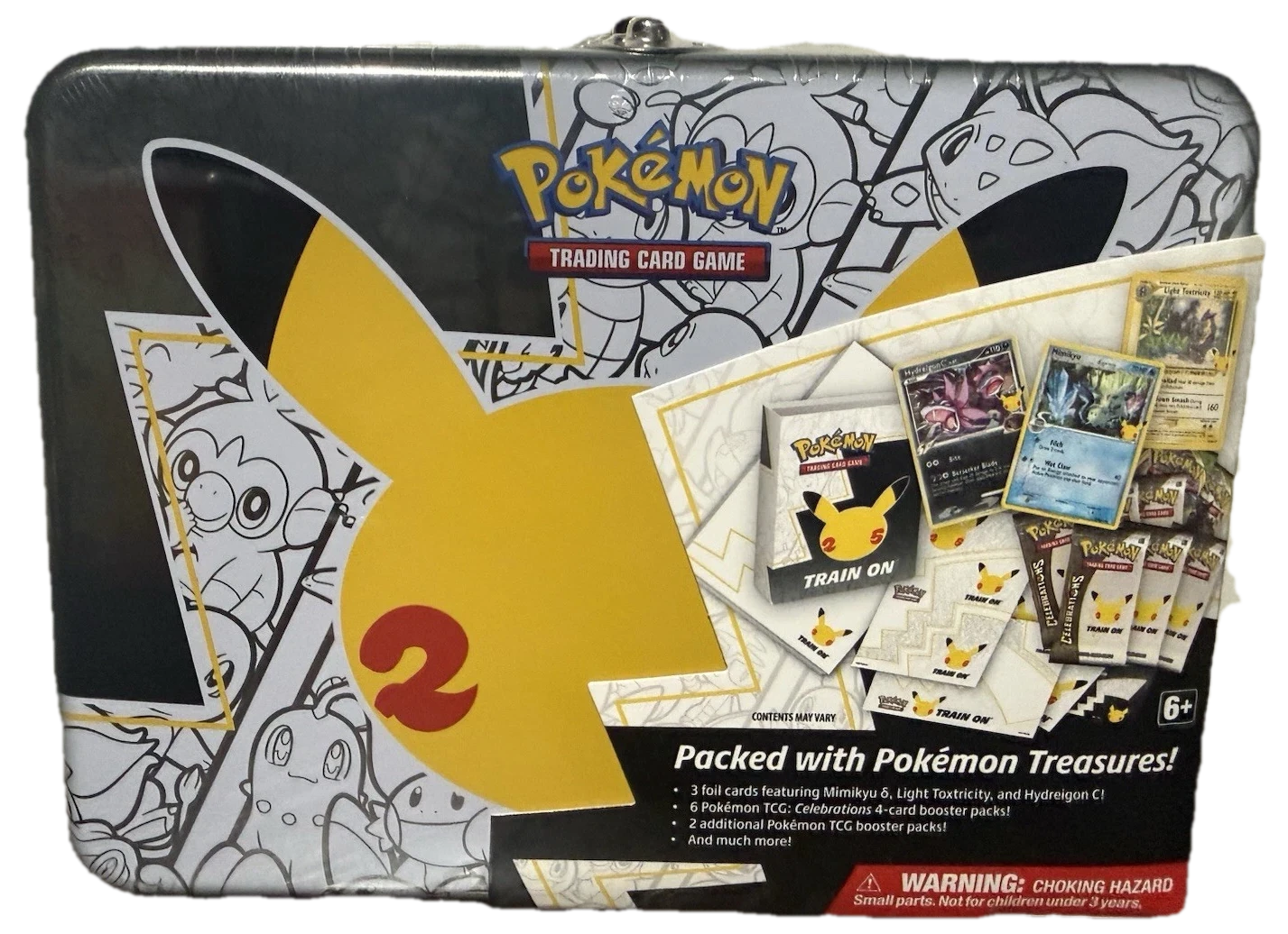 Celebrations 25th Anniversary Collectors Chest Lunchbox Tin