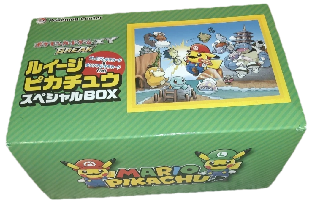 Xy Break Luigi Pikachu Special Box Collection Box